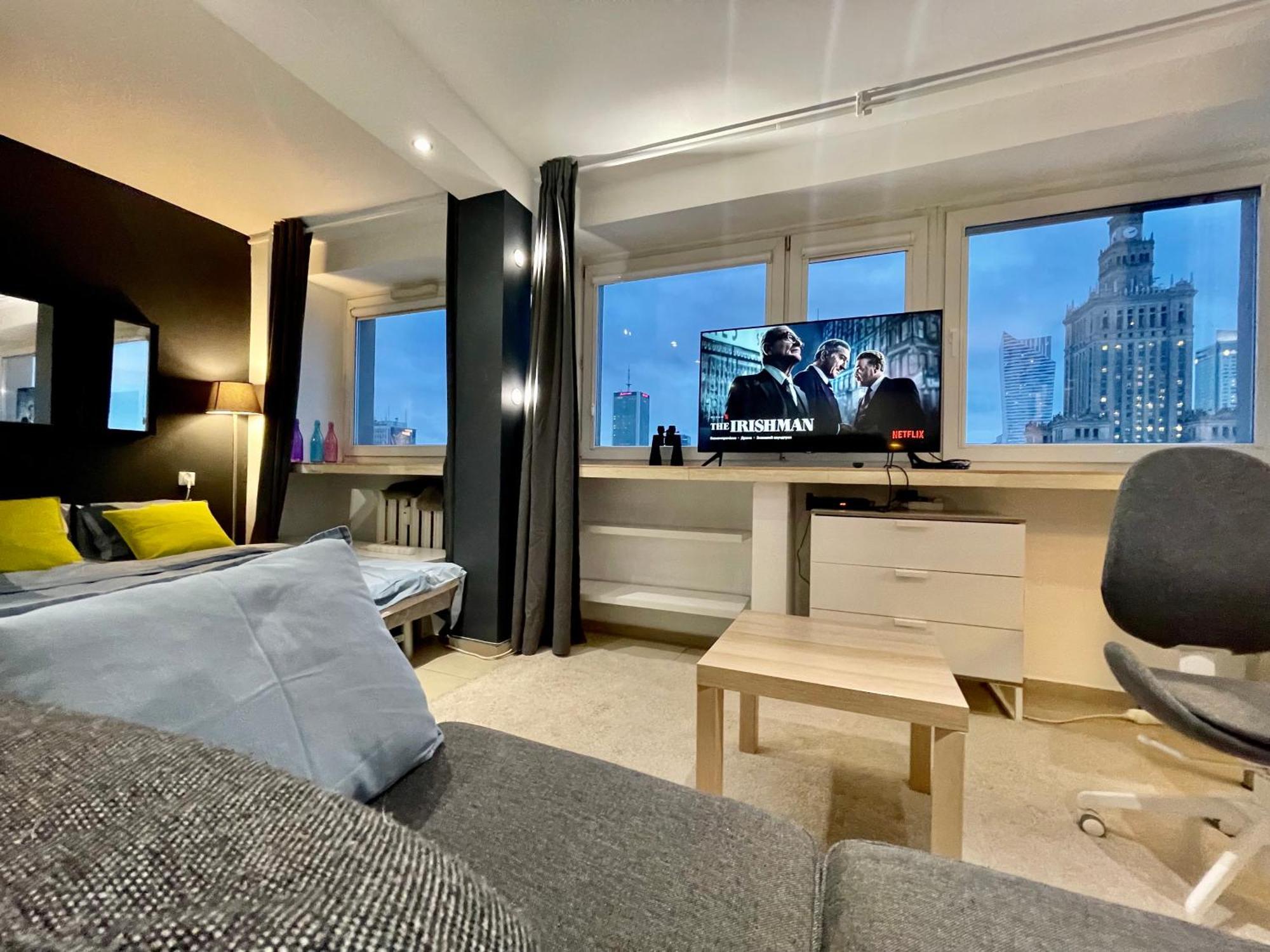 Sawa Apartment 2Xmetro Wifi 500 Mbs 50'Tv Netflix Hbo Appletv+ وارسو المظهر الخارجي الصورة